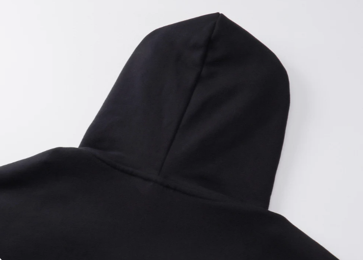 Balenciaga Men's Loop Sports Icon Hoodie Medium Fit in Black