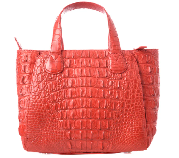 Yoko Crocodile Skin Handbag