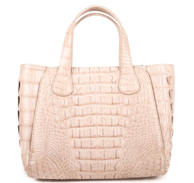 Yoko Crocodile Skin Handbag