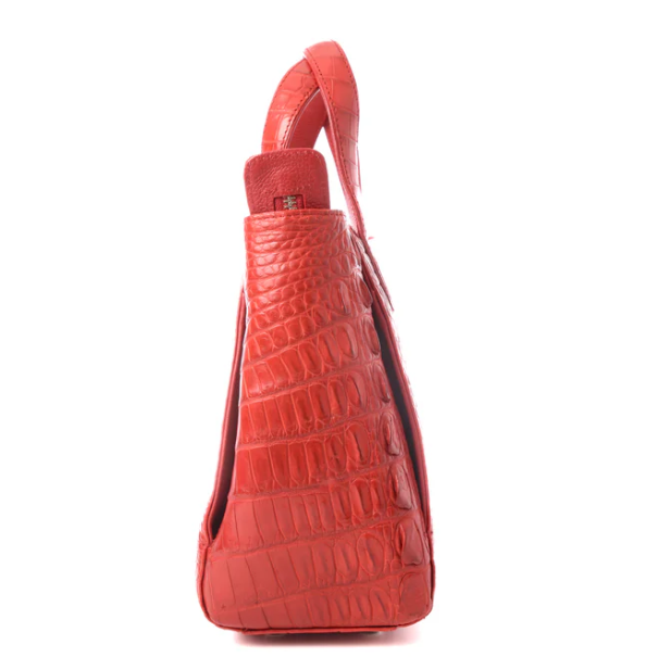 Yoko Crocodile Skin Handbag