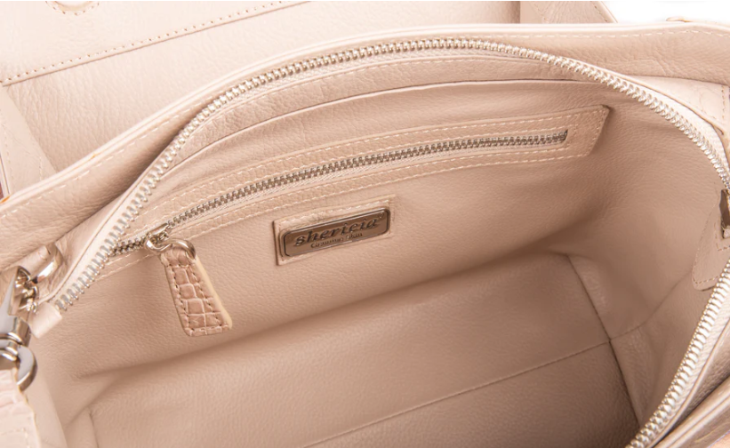 Yoko Crocodile Skin Handbag