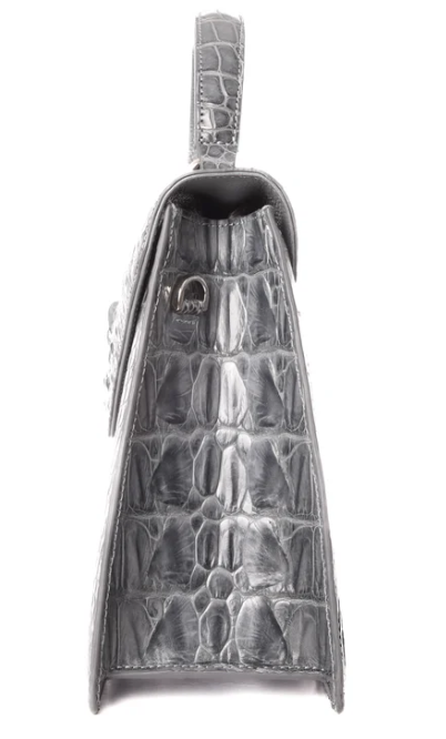 Lola Crocodile Skin Handbag