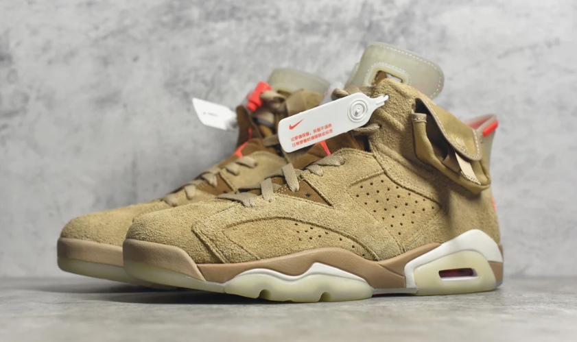 Air Jordan 6 Retro Travis Scott British Khaki