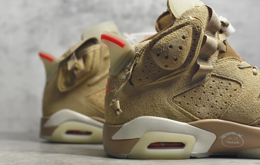 Air Jordan 6 Retro Travis Scott British Khaki