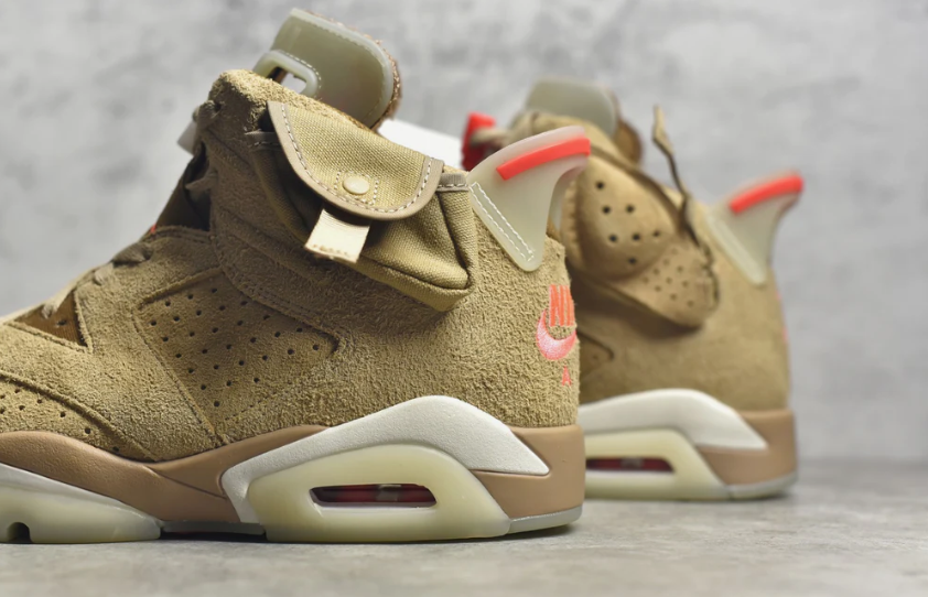 Air Jordan 6 Retro Travis Scott British Khaki