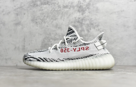 Adidas Yeezy Boost 350 V2 White/Core Black/Red Sneakers