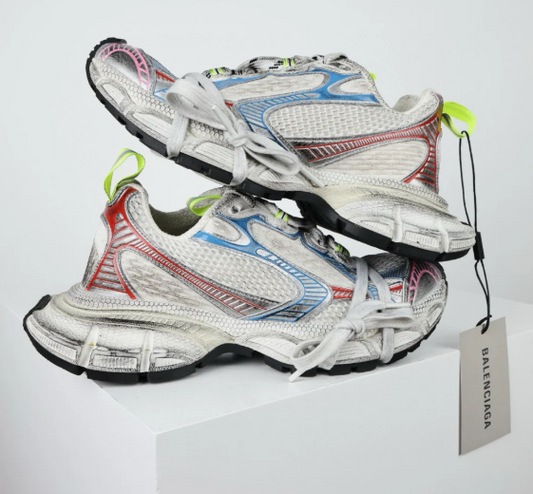 Balenciaga Men's 3XL Lace-Up Sneakers