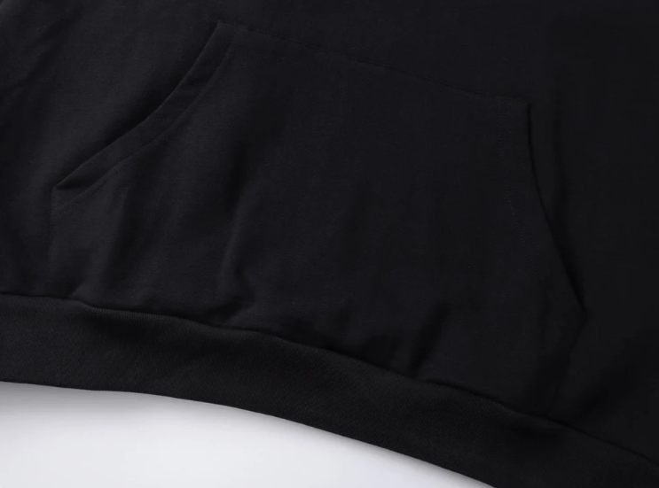 Balenciaga Activewear Hoodie Oversized in Black