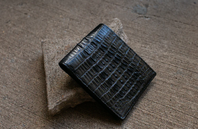 Crocodile Skin Wallet (tail)