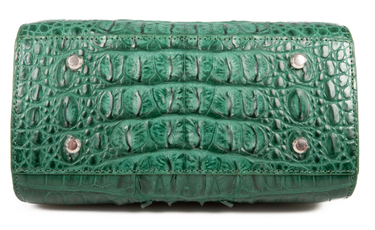 Amore Crocodile Skin Handbag